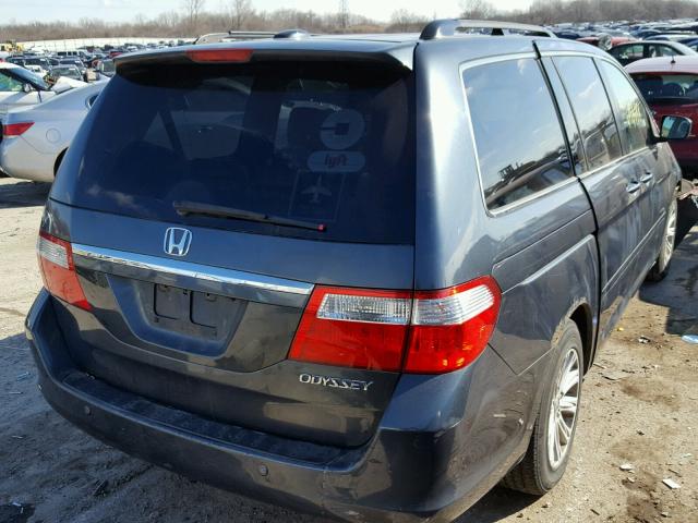 5FNRL38815B076796 - 2005 HONDA ODYSSEY TO GRAY photo 4