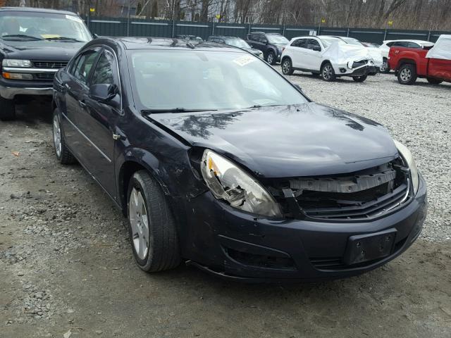 1G8ZS57N08F150418 - 2008 SATURN AURA XE BLACK photo 1