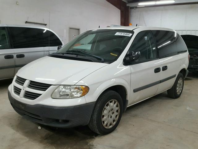 1D4GP21E45B359012 - 2005 DODGE CARAVAN C/ WHITE photo 2