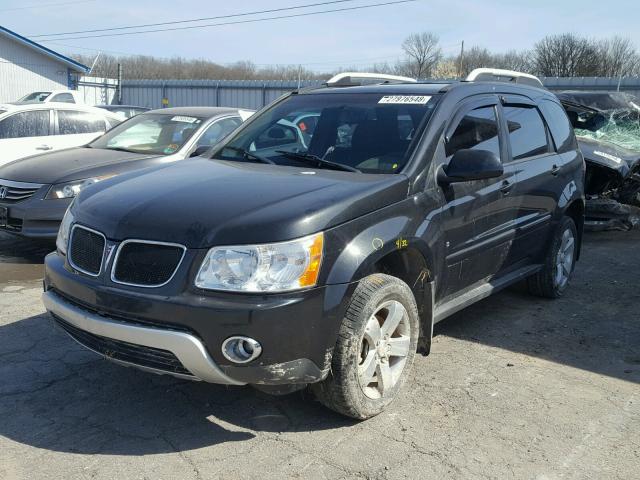 2CKDL33F486309525 - 2008 PONTIAC TORRENT BLACK photo 2