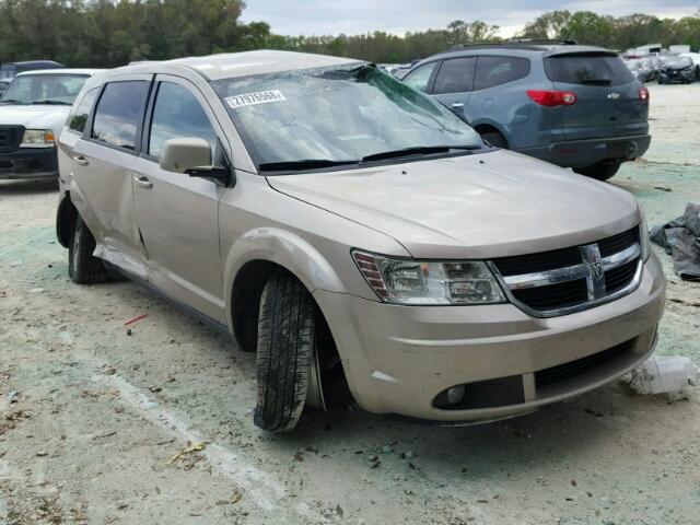 3D4GG57V19T578331 - 2009 DODGE JOURNEY SX TAN photo 1