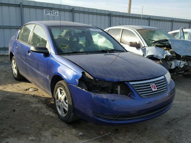 1G8AJ55F36Z200476 - 2006 SATURN ION LEVEL BLUE photo 1