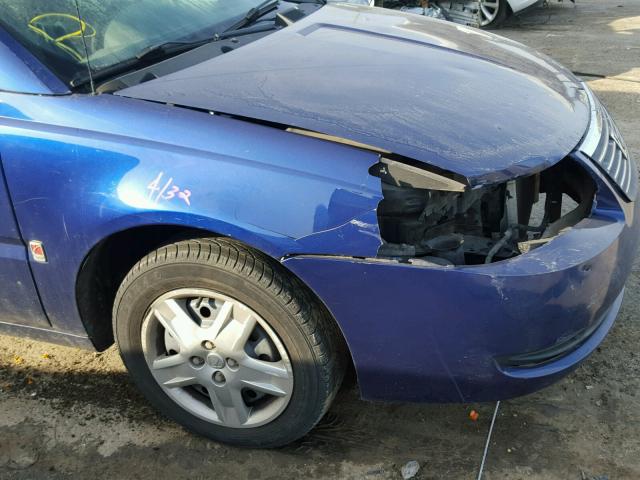 1G8AJ55F36Z200476 - 2006 SATURN ION LEVEL 蓝色 照片 9