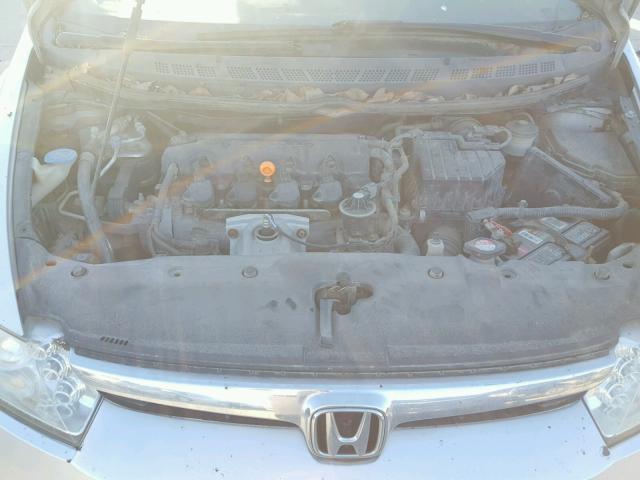 1HGFA16506L031967 - 2006 HONDA CIVIC LX SILVER photo 7