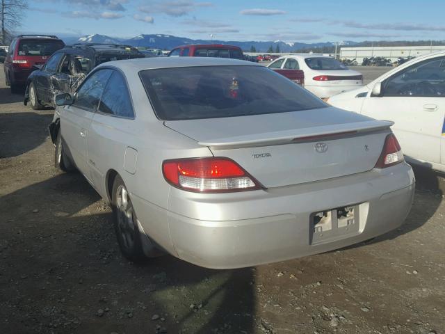 2T1CF22P8YC268751 - 2000 TOYOTA CAMRY SOLA SILVER photo 3