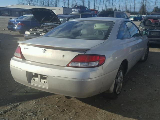 2T1CF22P8YC268751 - 2000 TOYOTA CAMRY SOLA SILVER photo 4