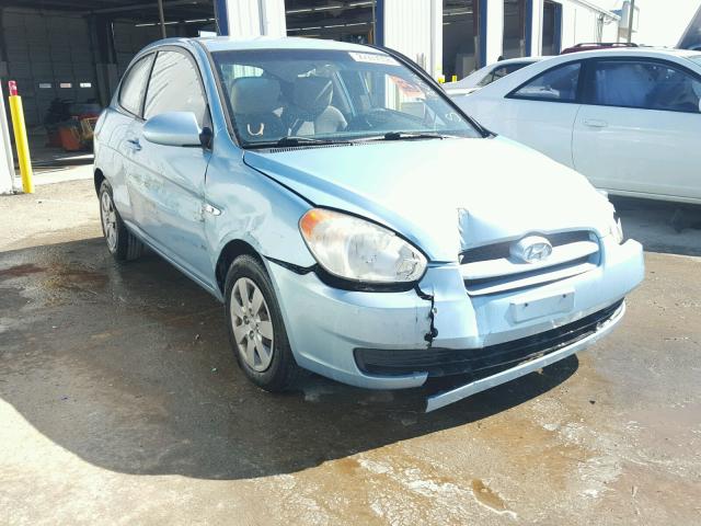 KMHCM36C99U134804 - 2009 HYUNDAI ACCENT GS BLUE photo 1