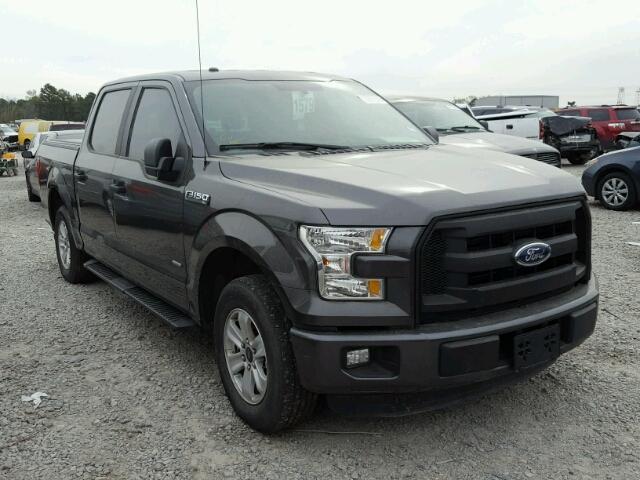 1FTEW1CP7GKD29571 - 2016 FORD F150 SUPER CHARCOAL photo 1