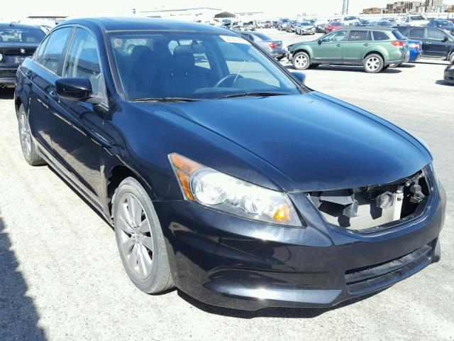 1HGCP2F76BA095445 - 2011 HONDA ACCORD EX BLACK photo 1