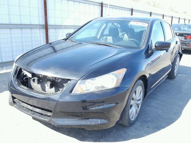 1HGCP2F76BA095445 - 2011 HONDA ACCORD EX BLACK photo 2