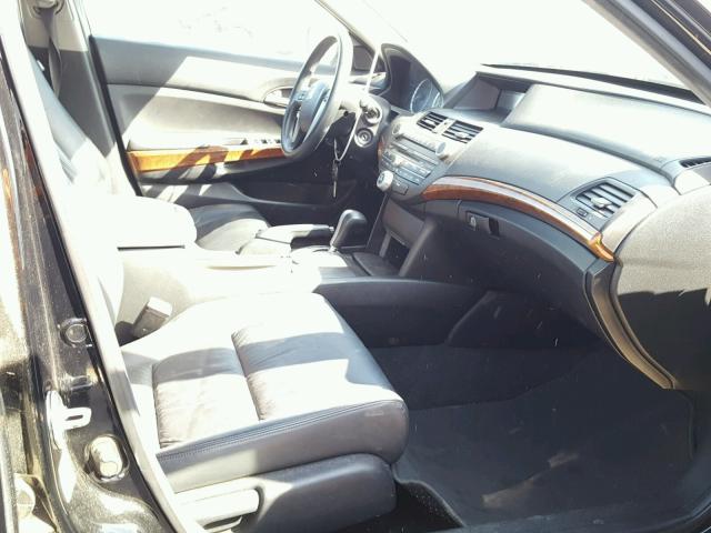 1HGCP2F76BA095445 - 2011 HONDA ACCORD EX BLACK photo 5