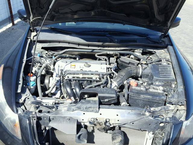 1HGCP2F76BA095445 - 2011 HONDA ACCORD EX BLACK photo 7