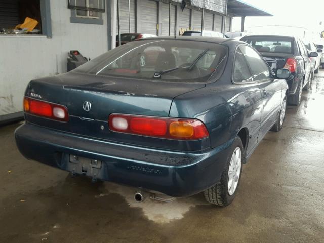 JH4DC4351VS009677 - 1997 ACURA INTEGRA LS GREEN photo 4