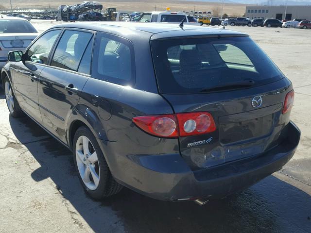 1YVFP82DX45N60938 - 2004 MAZDA 6 S GRAY photo 3