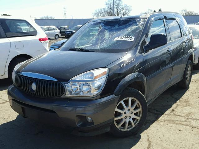 3G5DA03E55S510762 - 2005 BUICK RENDEZVOUS BLACK photo 2