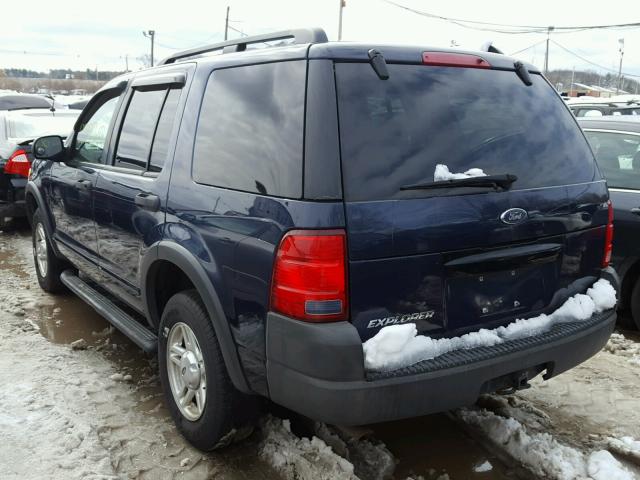 1FMZU72K53UA54941 - 2003 FORD EXPLORER X BLUE photo 3