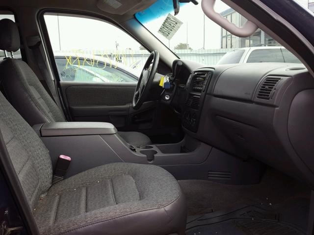 1FMZU72K53UA54941 - 2003 FORD EXPLORER X BLUE photo 5