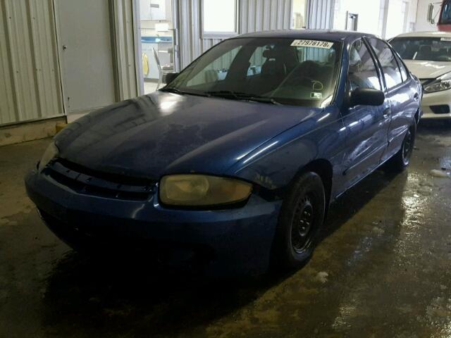 1G1JC52F857153422 - 2005 CHEVROLET CAVALIER BLUE photo 2