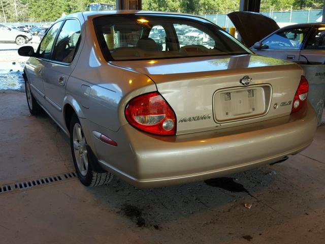 JN1CA31D0YT544556 - 2000 NISSAN MAXIMA GLE SILVER photo 3