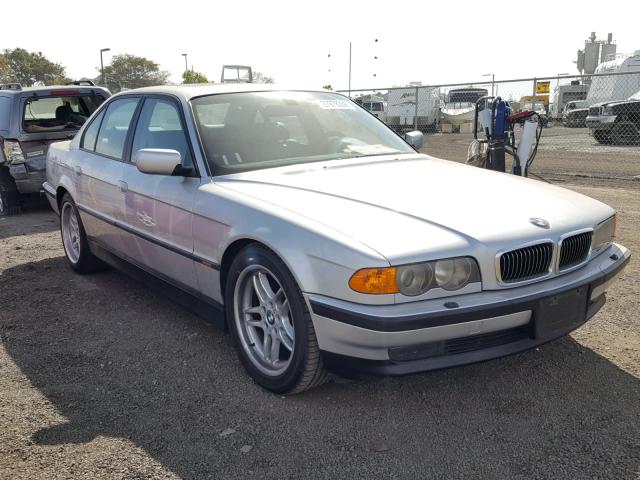 WBAGG8340YDN79287 - 2000 BMW 740 I AUTO SILVER photo 1