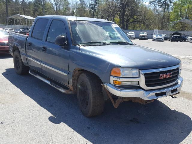 2GTEC13T361114242 - 2006 GMC NEW SIERRA BLUE photo 1