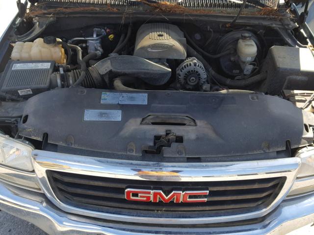 2GTEC13T361114242 - 2006 GMC NEW SIERRA BLUE photo 7