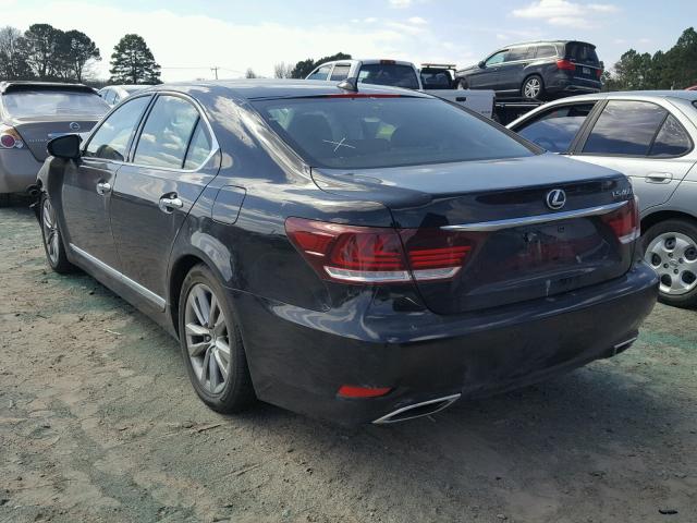 JTHBL5EF9E5128630 - 2014 LEXUS LS 460 BLACK photo 3