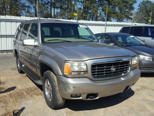 1GYEK13R9YR141800 - 2000 CADILLAC ESCALADE BROWN photo 1