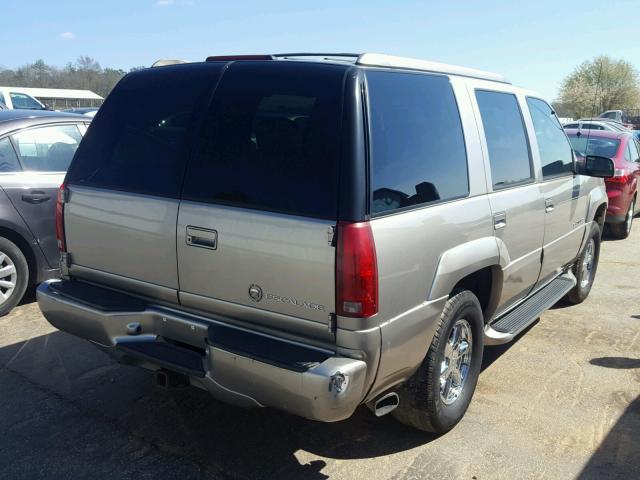 1GYEK13R9YR141800 - 2000 CADILLAC ESCALADE BROWN photo 4