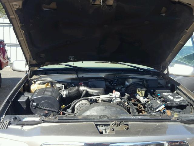 1GYEK13R9YR141800 - 2000 CADILLAC ESCALADE BROWN photo 7