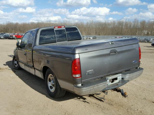 1FTRX17203NB06259 - 2003 FORD F150 GRAY photo 3