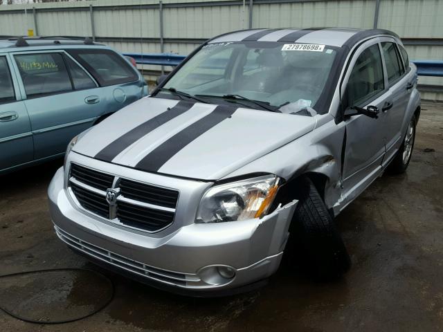 1B3HB48B07D592756 - 2007 DODGE CALIBER SX SILVER photo 2