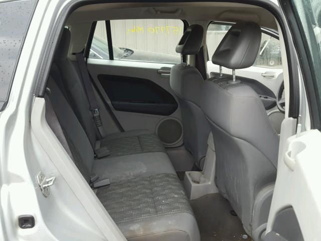 1B3HB48B07D592756 - 2007 DODGE CALIBER SX SILVER photo 6