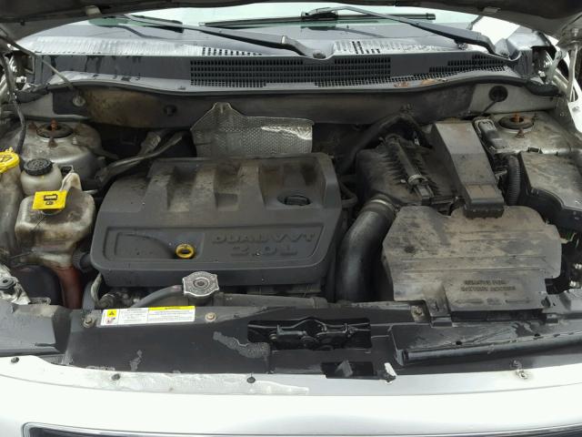 1B3HB48B07D592756 - 2007 DODGE CALIBER SX SILVER photo 7