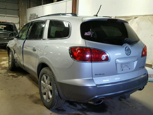 5GAEV23D09J100030 - 2009 BUICK ENCLAVE CX SILVER photo 3