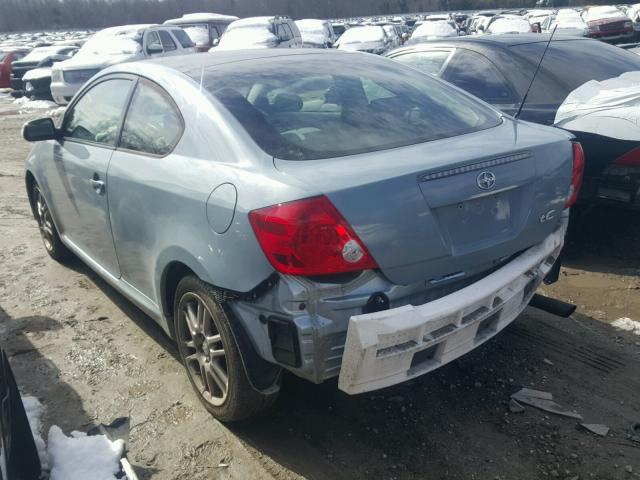 JTKDE177670214375 - 2007 TOYOTA SCION TC 蓝色 照片 3