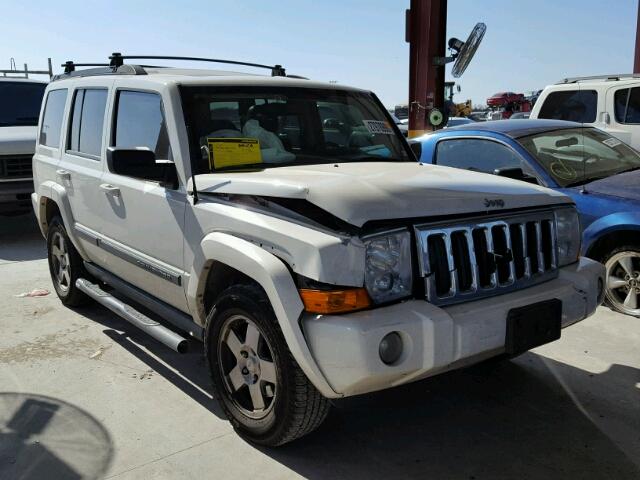 1J8HH48K49C503978 - 2009 JEEP COMMANDER WHITE photo 1