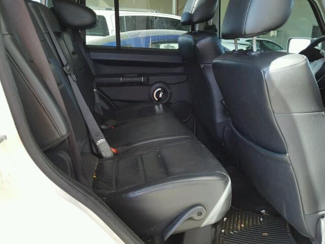 1J8HH48K49C503978 - 2009 JEEP COMMANDER WHITE photo 6