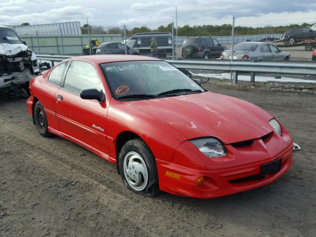 1G2JB124527391939 - 2002 PONTIAC SUNFIRE SE RED photo 1