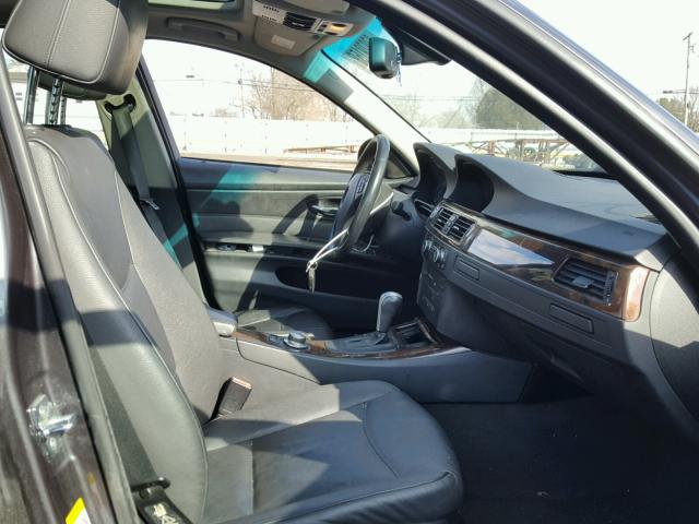 WBAVC93527KX60645 - 2007 BMW 328 XI GRAY photo 5