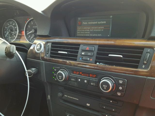 WBAVC93527KX60645 - 2007 BMW 328 XI GRAY photo 9