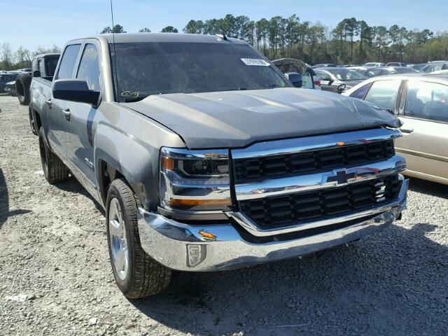 3GCPCREC6HG277658 - 2017 CHEVROLET SILVERADO GRAY photo 1