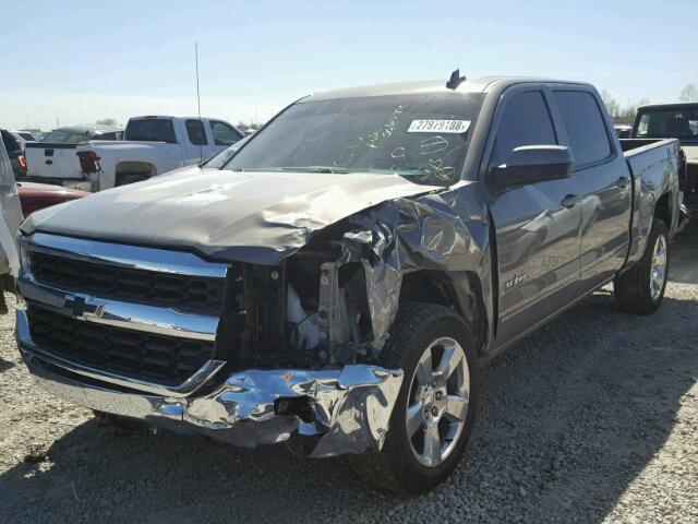 3GCPCREC6HG277658 - 2017 CHEVROLET SILVERADO GRAY photo 2