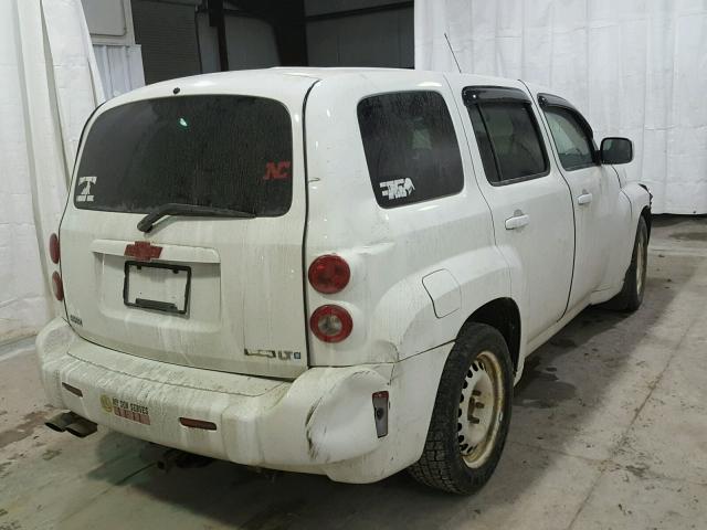 3GNBABFW5BS598022 - 2011 CHEVROLET HHR LT WHITE photo 4