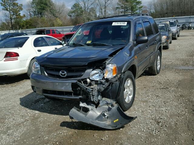 4F2YZ04143KM03483 - 2003 MAZDA TRIBUTE LX GRAY photo 2