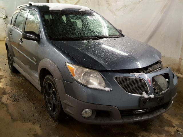 5Y2SM658X6Z421856 - 2006 PONTIAC VIBE BLUE photo 1