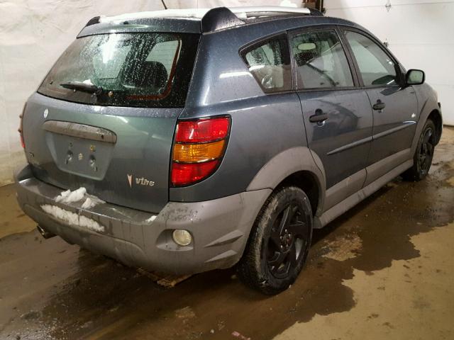 5Y2SM658X6Z421856 - 2006 PONTIAC VIBE BLUE photo 4