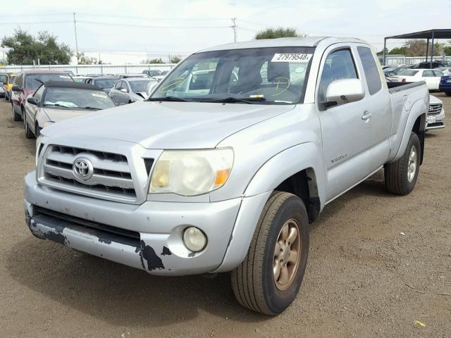 5TETU4GN2AZ717852 - 2010 TOYOTA TACOMA PRE SILVER photo 2