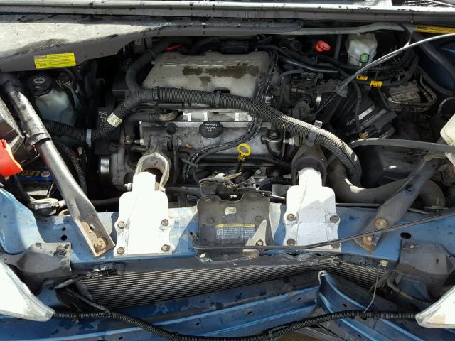 1GNDX03E33D167493 - 2003 CHEVROLET VENTURE BLUE photo 7