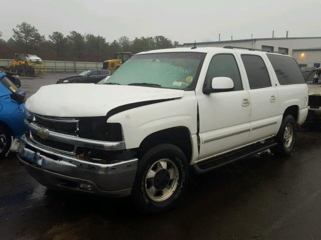 3GNFK16Z53G344284 - 2003 CHEVROLET SUBURBAN K WHITE photo 2